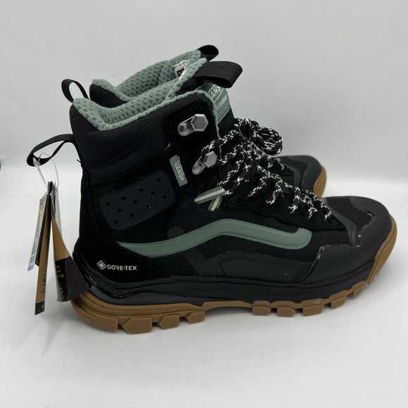Vans Other - VANS UltraRange EXO Hi Gore-Tex MTE-3 Black Duck Green Men's Size 10Cond…